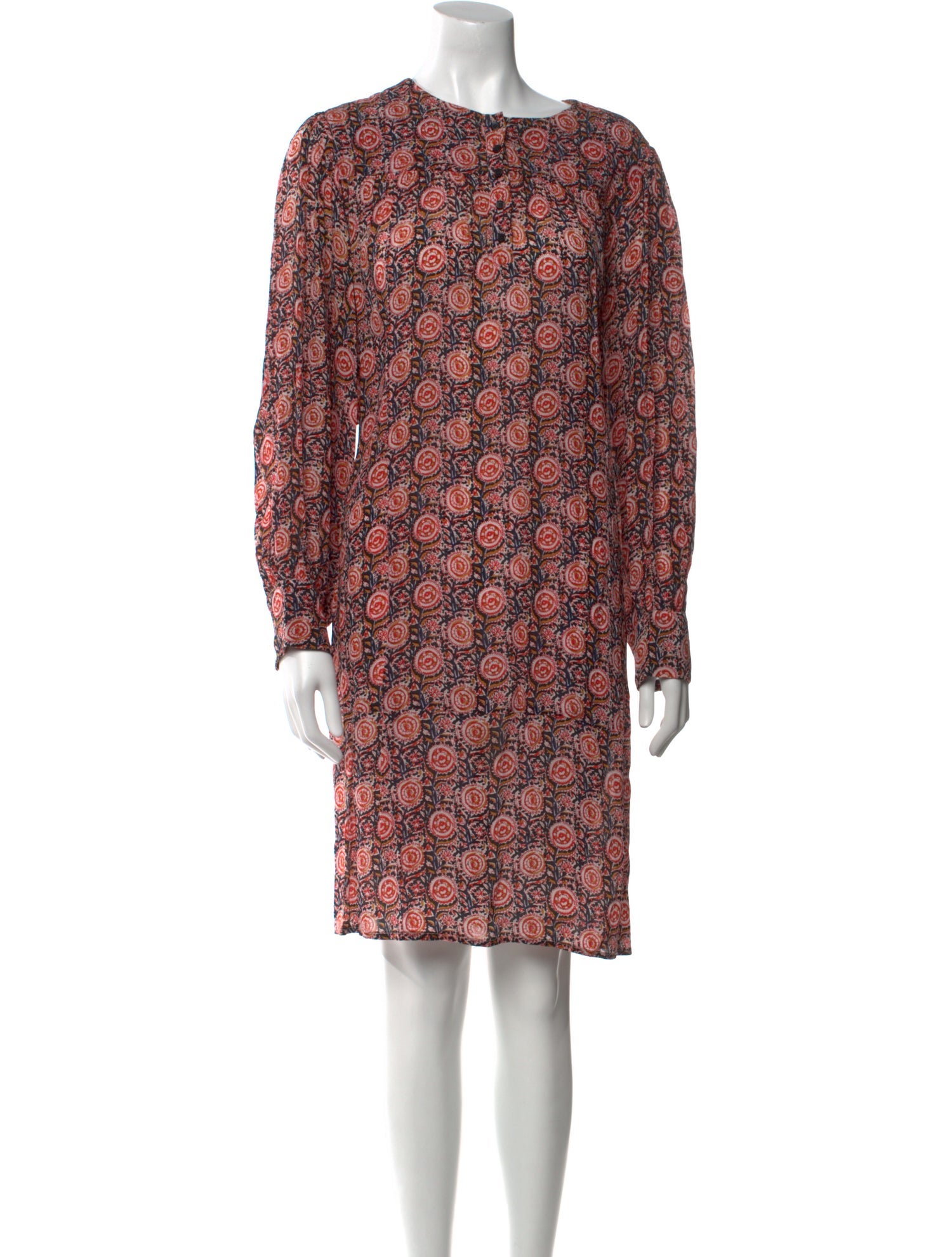 Antik Batik Printed Knee-Length Dress