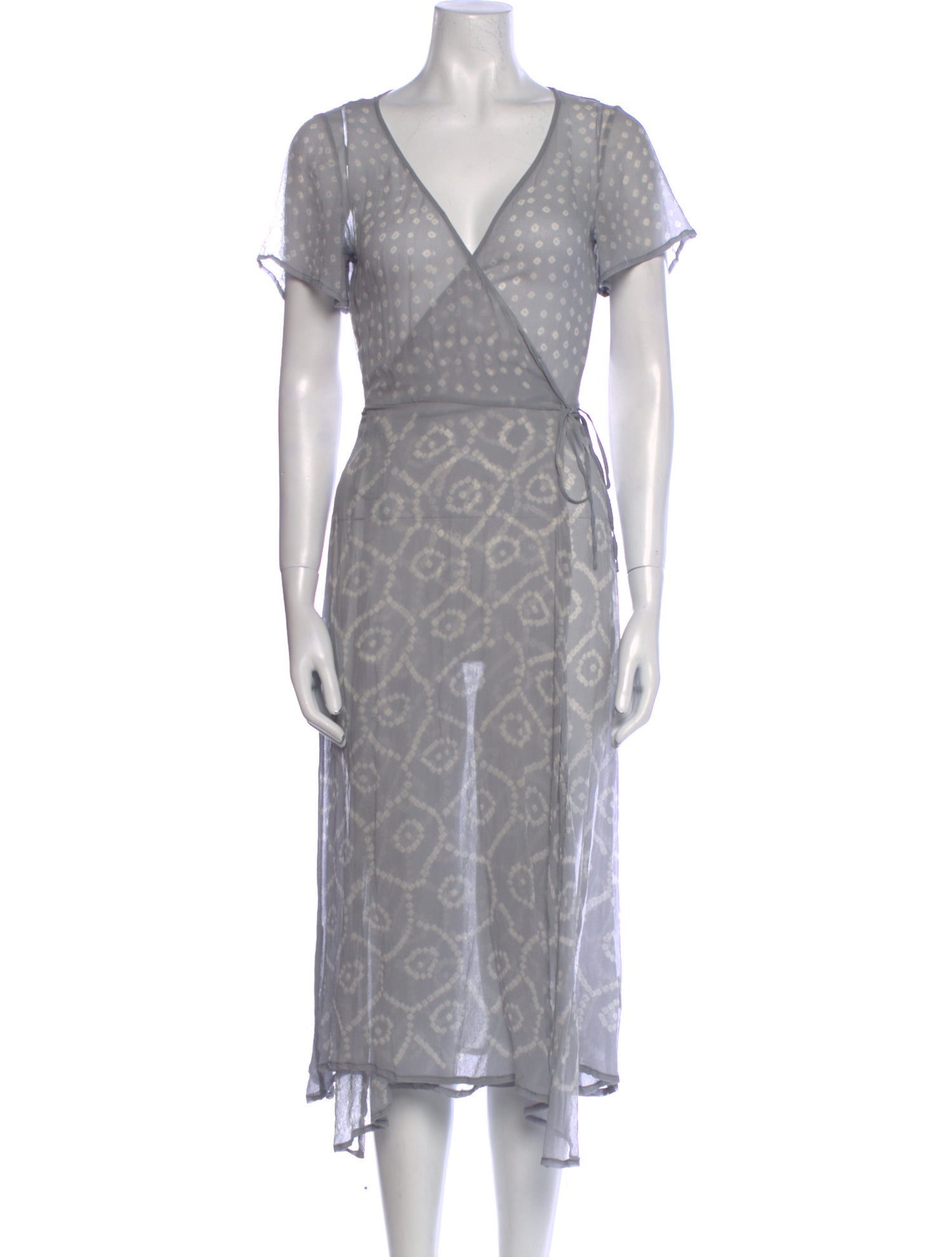 Antik Batik Silk Long Dress