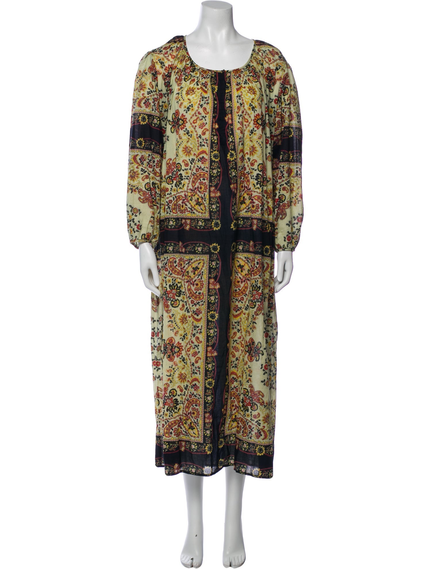 Antik Batik Floral Print Long Dress