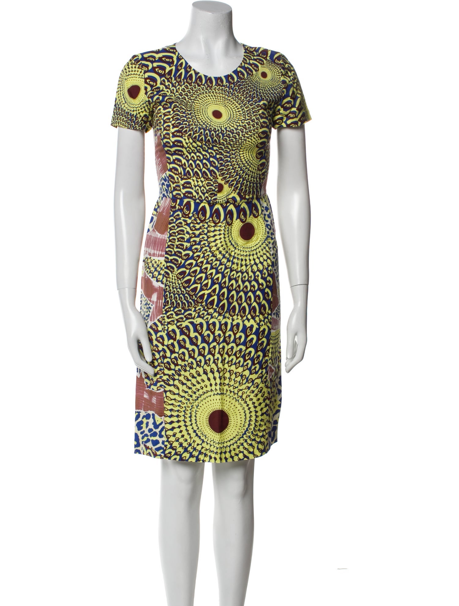 Antik Batik Printed Knee-Length Dress