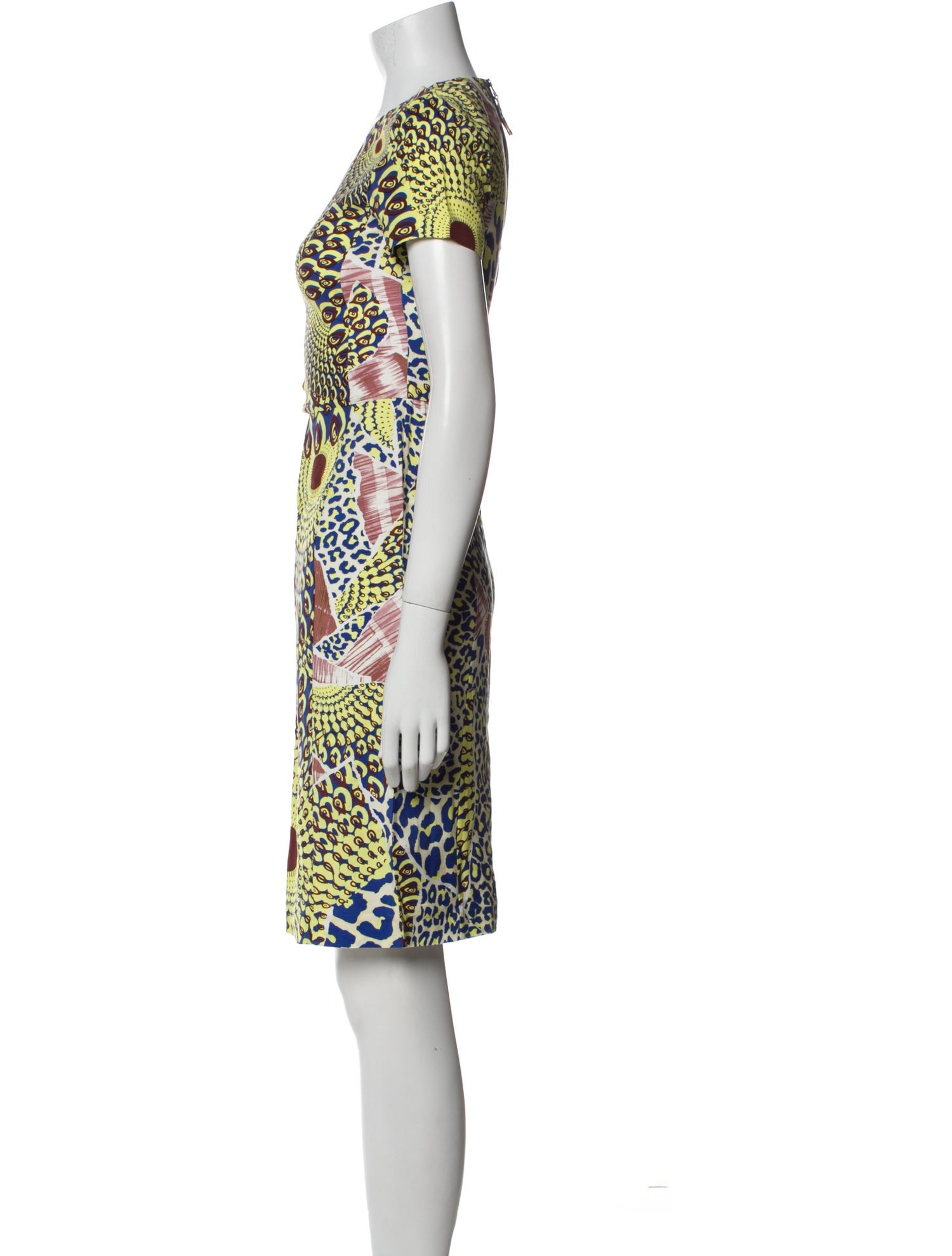 Antik Batik Printed Knee-Length Dress