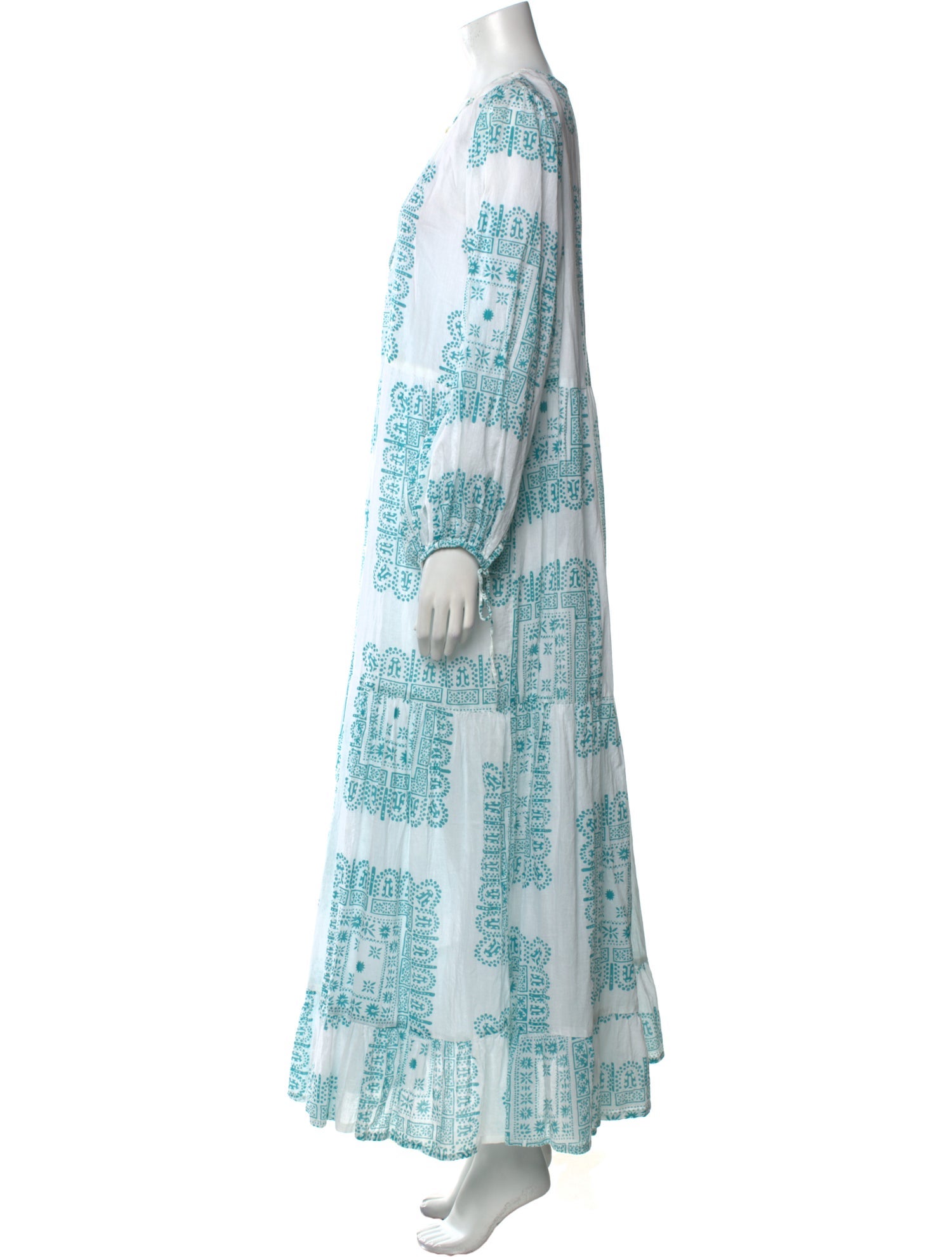 Antik Batik Printed Long Dress