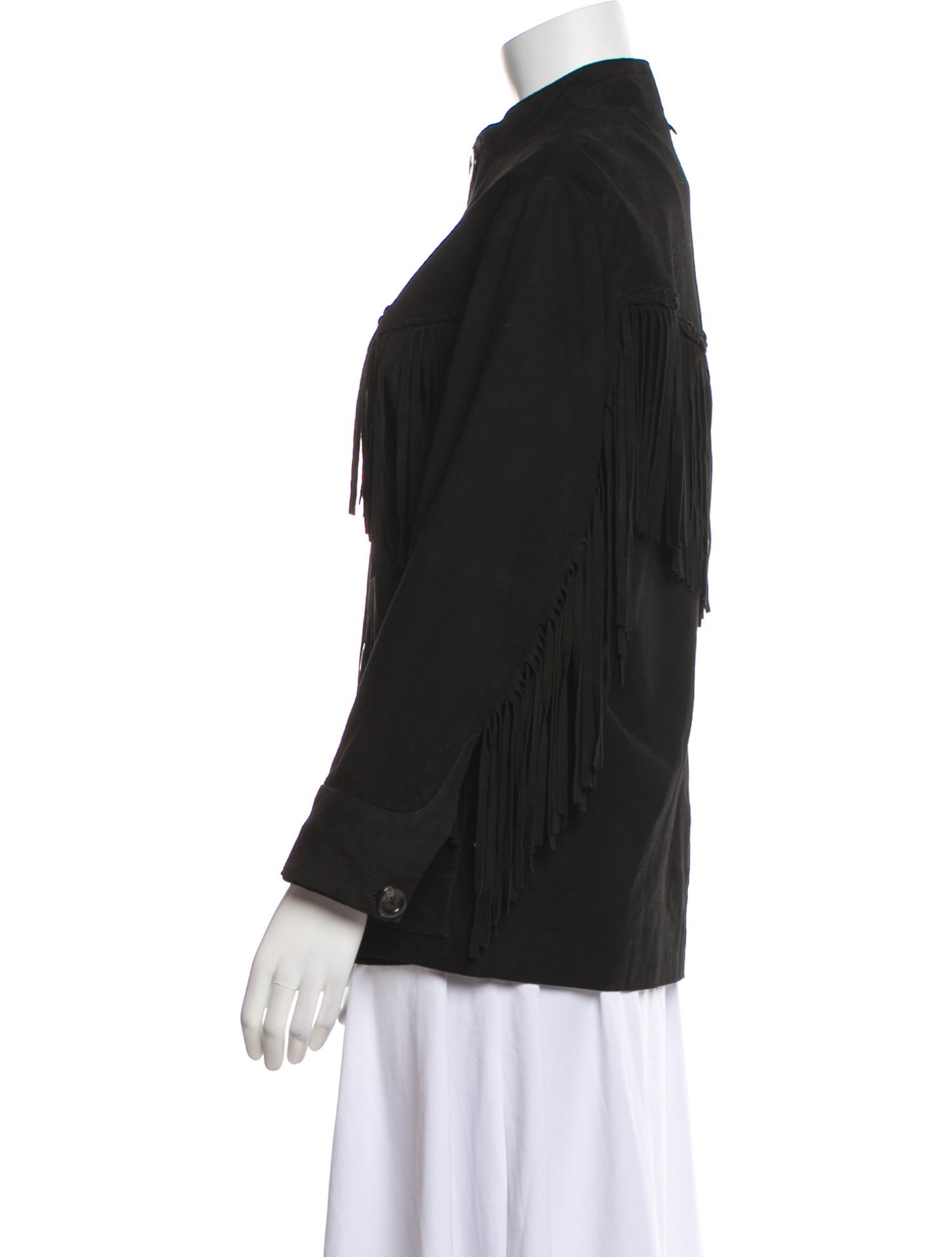 Antik Batik Leather Utility Jacket