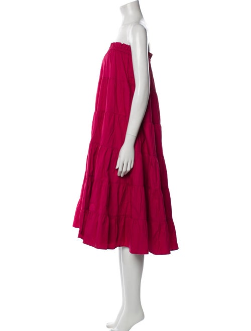 Antik Batik Strapless Knee-Length Dress