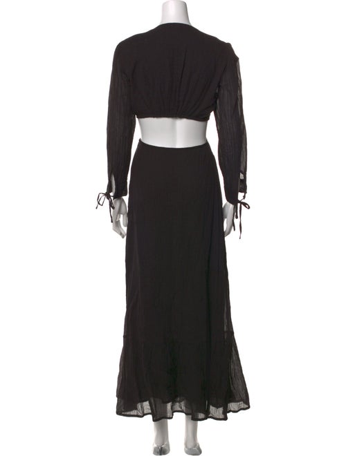 Antik Batik V-Neck Long Dress