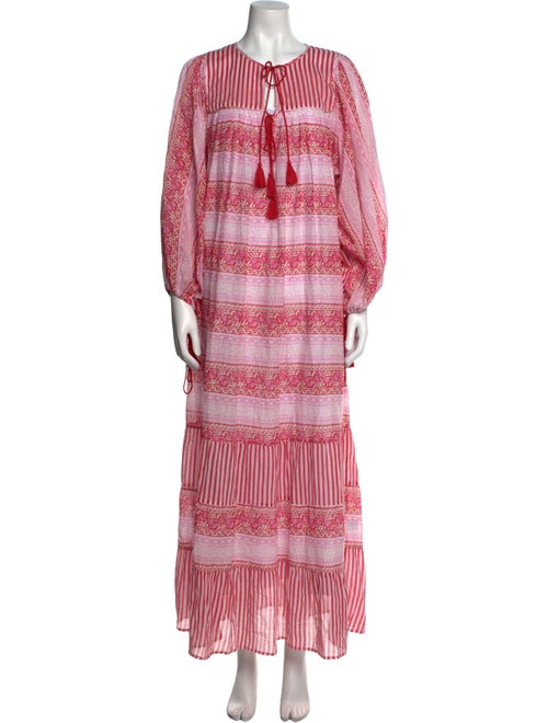 Antik Batik Striped Long Dress