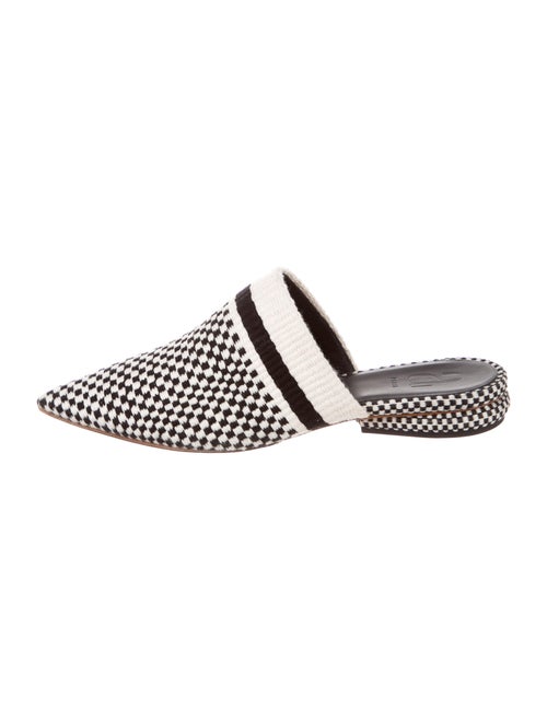 Antolina Printed Mules Black