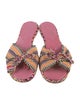 ANTOLINA Printed Bow Accents Slides