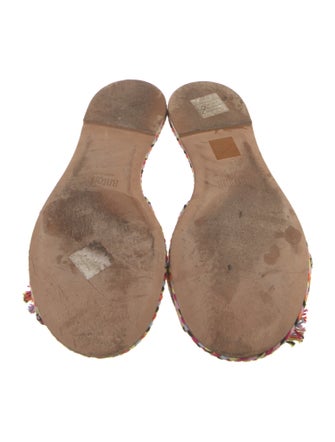 ANTOLINA Printed Bow Accents Slides