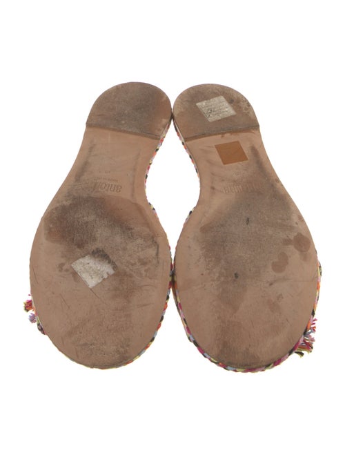 ANTOLINA Printed Bow Accents Slides