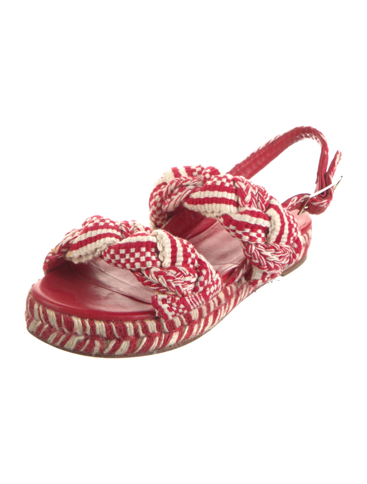 ANTOLINA Printed Slingback Sandals