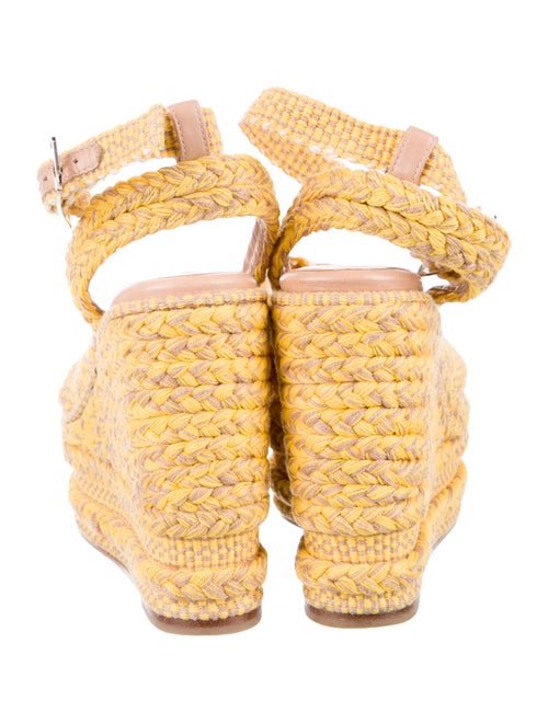 ANTOLINA Raffia Animal Print Espadrilles