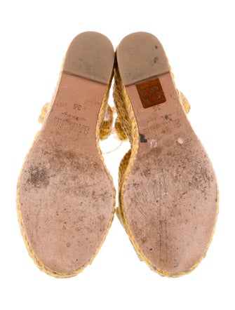 ANTOLINA Raffia Animal Print Espadrilles