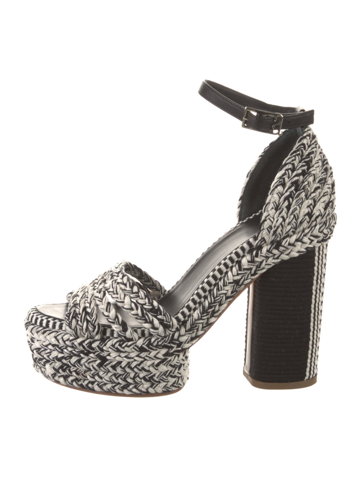 ANTOLINA Leather Trim Embellishment Espadrilles w/ Tags