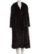 Antonovich Mink Striped Fur Coat