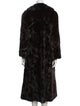 Antonovich Mink Striped Fur Coat