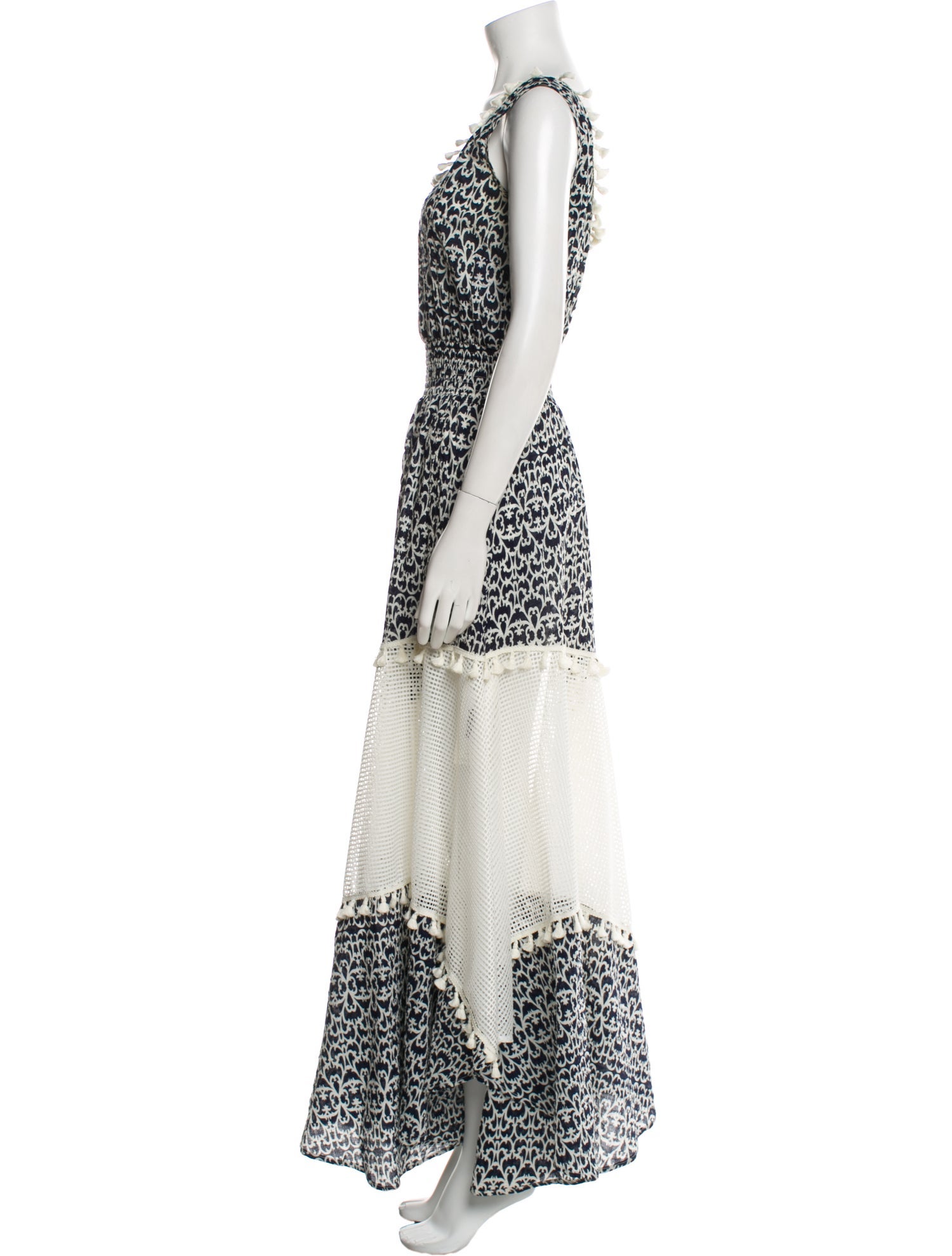 Astier NY Printed Long Dress