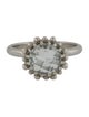 Anzie Topaz Dew Drop Snowflake Ring