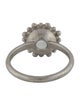 Anzie Topaz Dew Drop Snowflake Ring