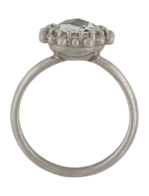 Anzie Topaz Dew Drop Snowflake Ring