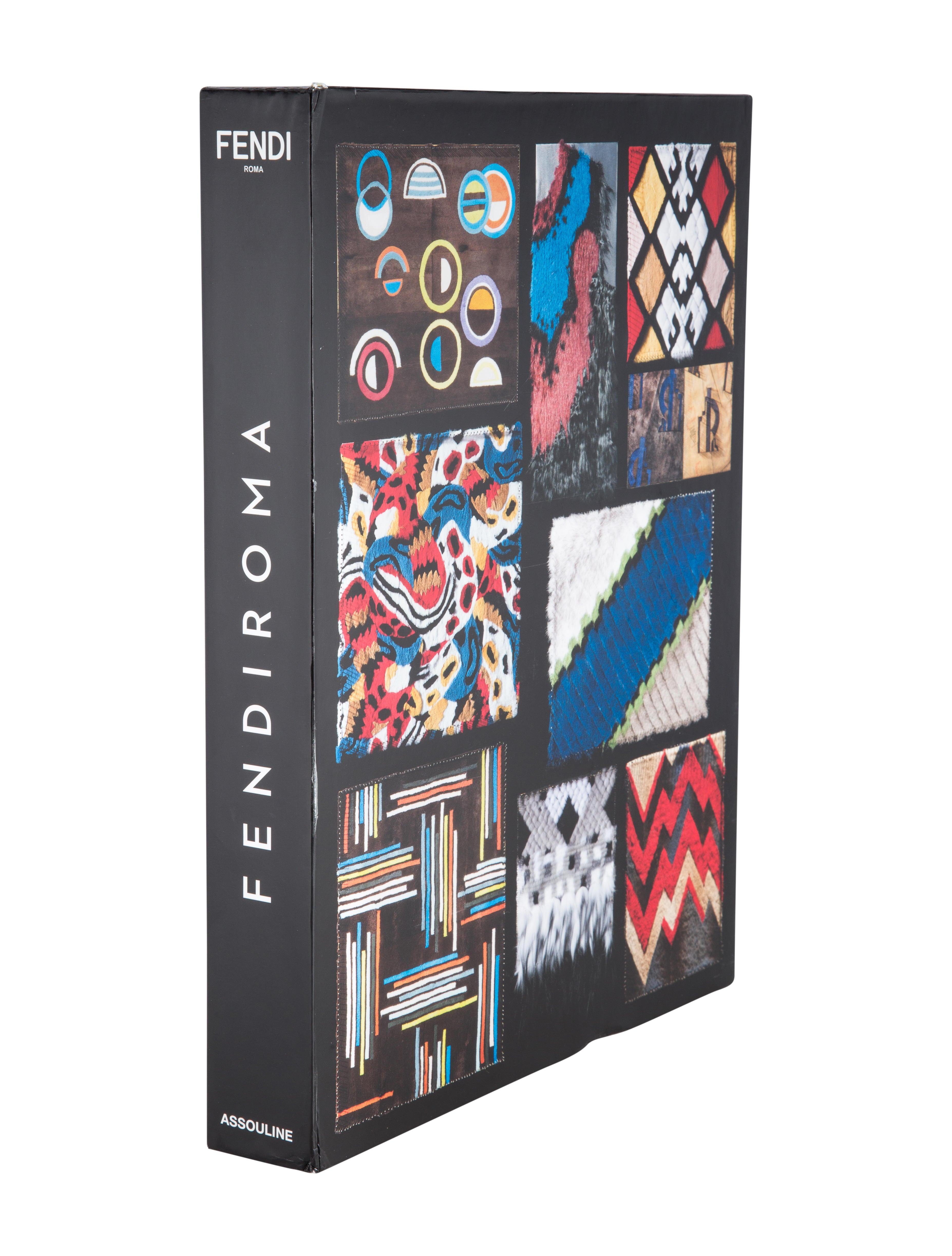Assouline Fendi Roma - Black Books, Stationery & Pens, Decor