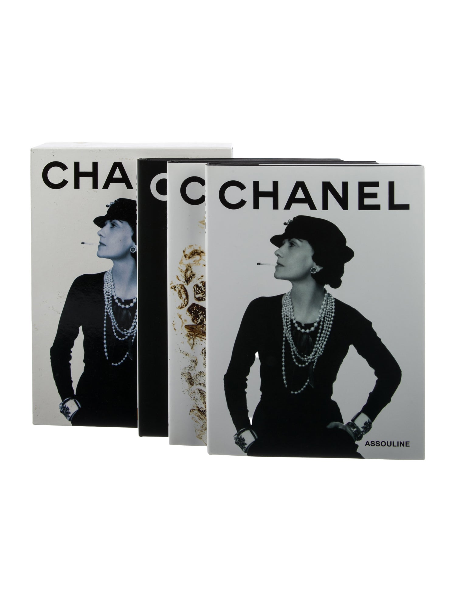 Assouline 3-Piece Chanel Book Box Set
