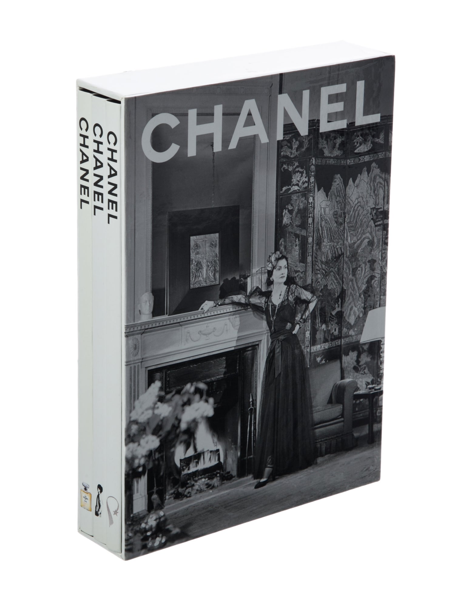 Assouline 3-Piece Chanel Book Box Set