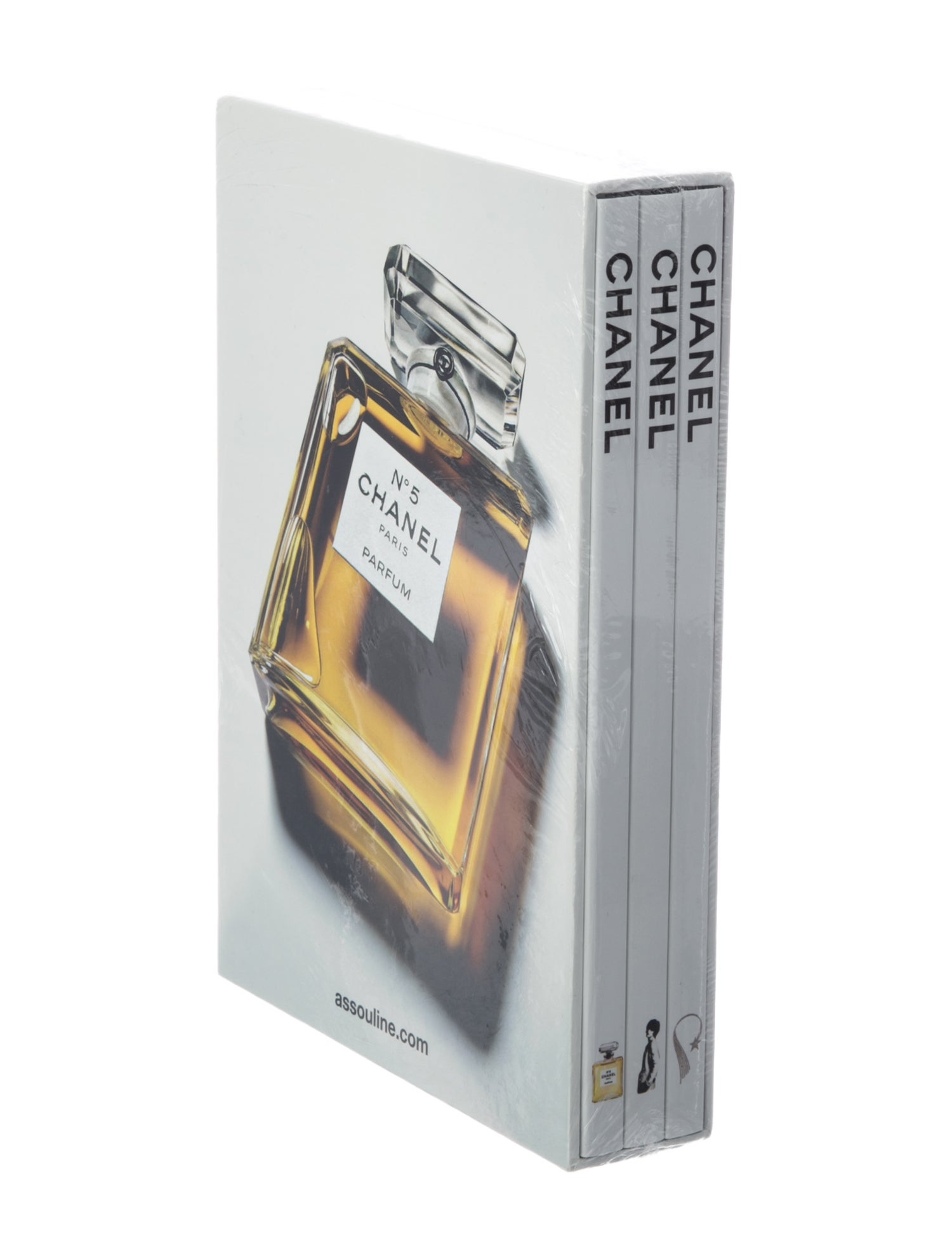 Assouline 3-Piece Chanel Book Box Set