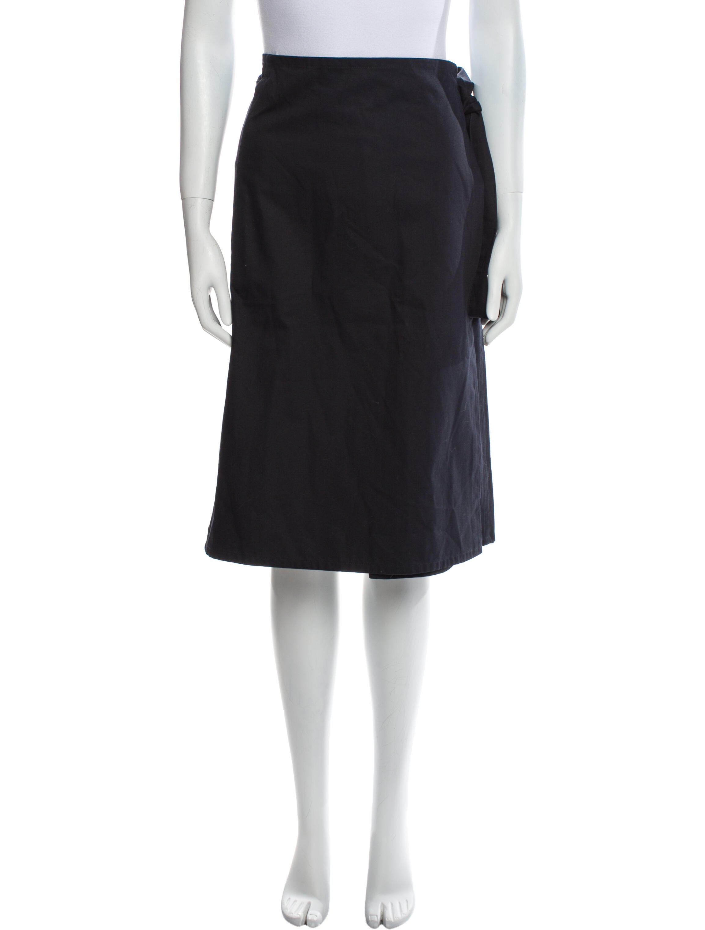 A_PLAN_APPLICATION Knee-Length Skirt