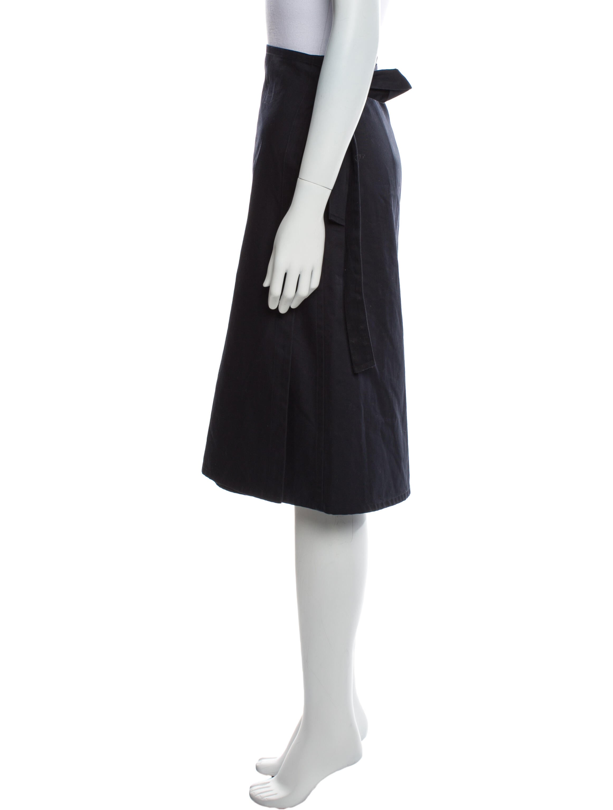 A_PLAN_APPLICATION Knee-Length Skirt