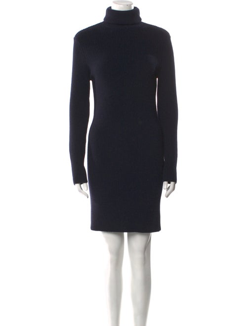 A_PLAN_APPLICATION Wool Mini Dress