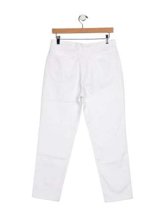 A_PLAN_APPLICATION High-Rise Straight Leg Jeans