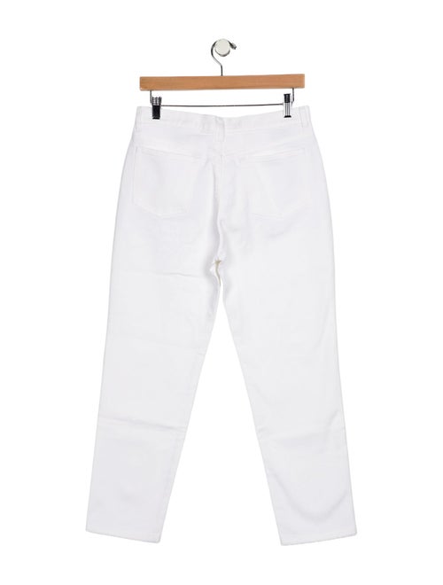 A_PLAN_APPLICATION High-Rise Straight Leg Jeans