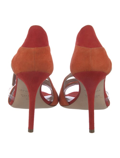 Aperlai Suede D'Orsay Pumps