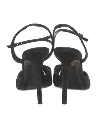 Aperlai Suede Slingback Pumps