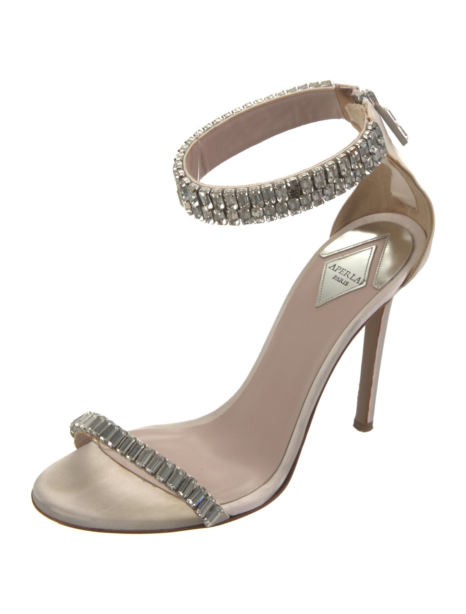 Aperlai Satin Sandals