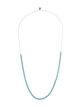 APM Monaco Cubic Zirconia Collar Necklace