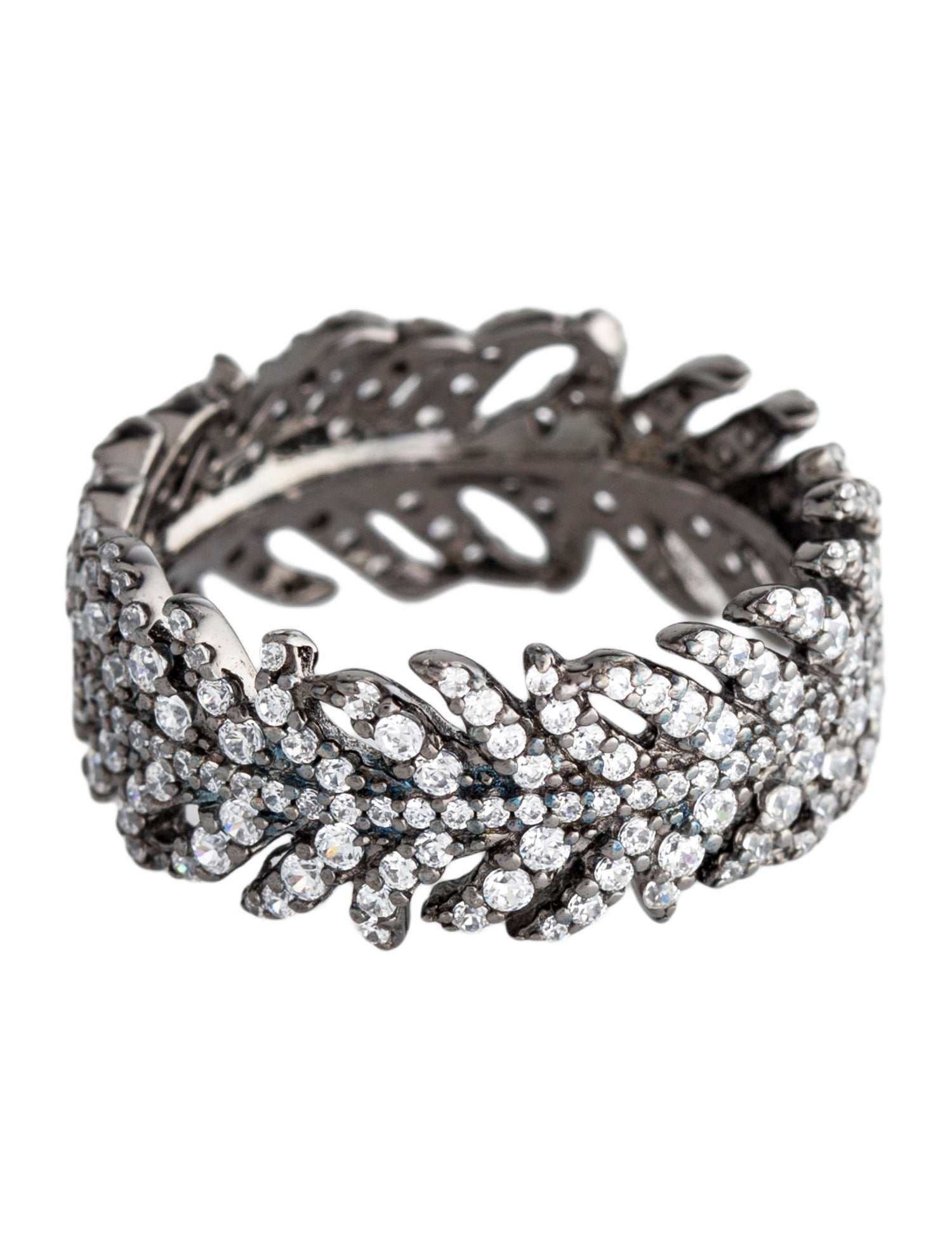 APM Monaco Spiral Leaf Ring