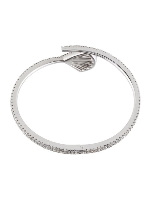 APM Monaco Cubic Zirconia Flamenco Cuff Bracelet