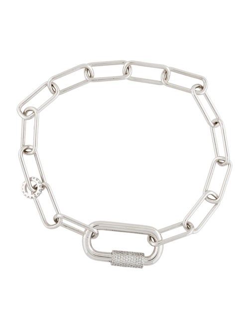 APM Monaco Cubic Zirconia Yacht Club Link Bracelet