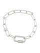 APM Monaco Cubic Zirconia Yacht Club Link Bracelet