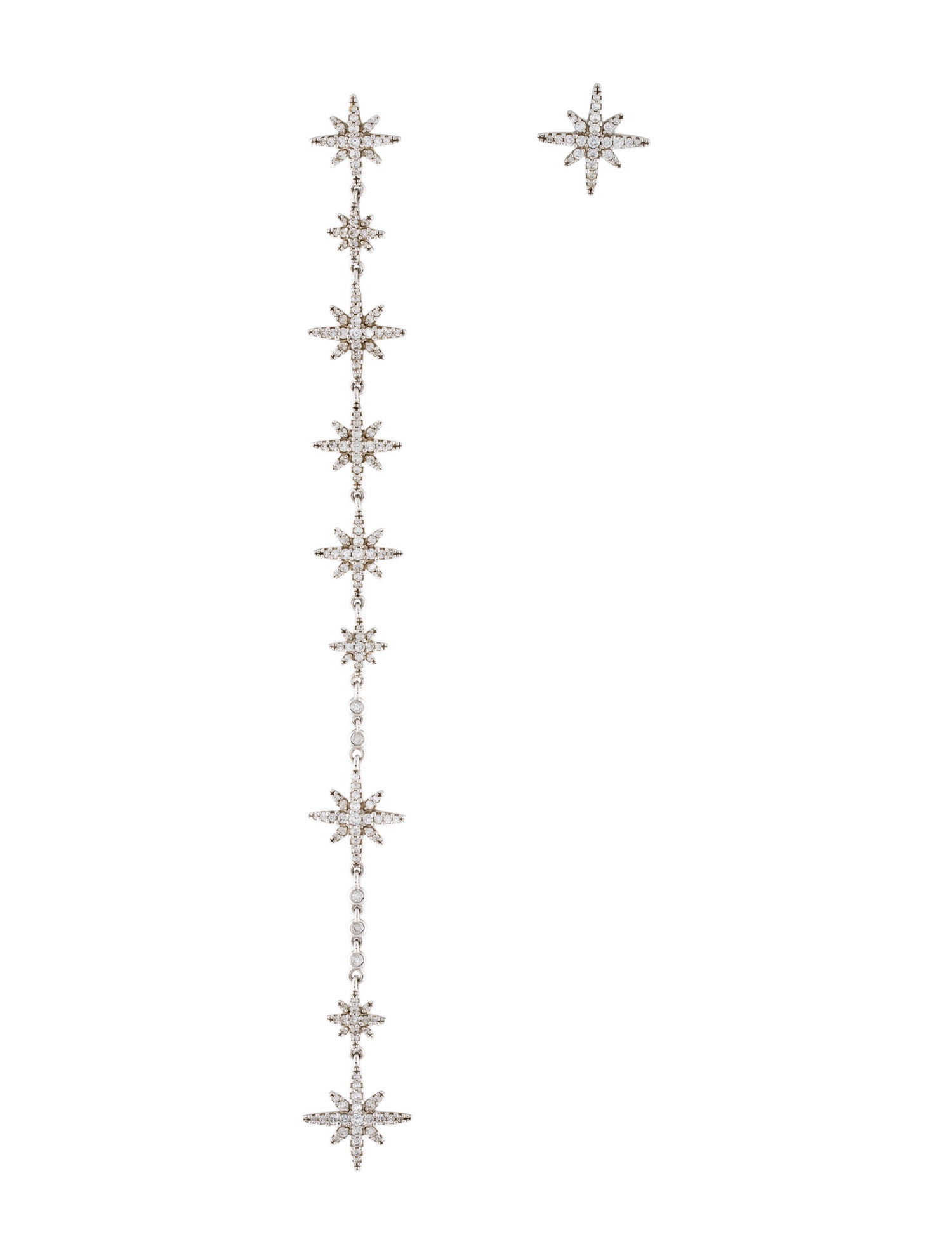 APM Monaco Mismatched Meteorite Earrings