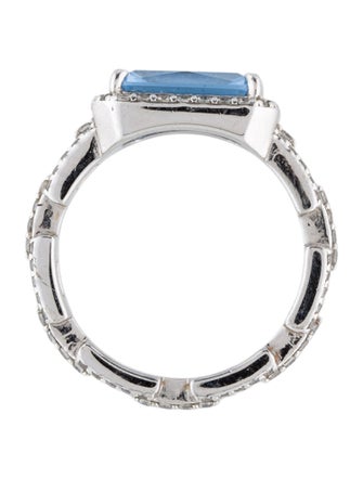 APM Monaco Cubic Zirconia Signet Band