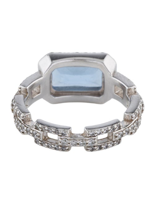 APM Monaco Cubic Zirconia Signet Band