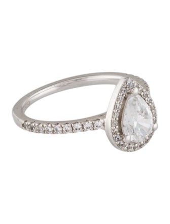 APM Monaco CZ Cocktail Ring