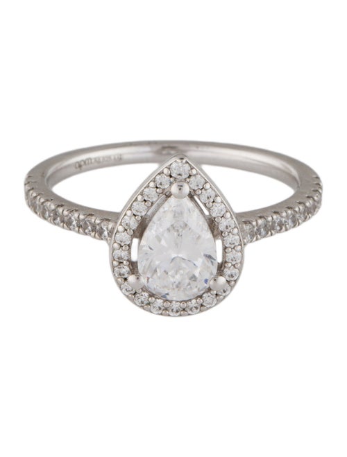 APM Monaco CZ Cocktail Ring