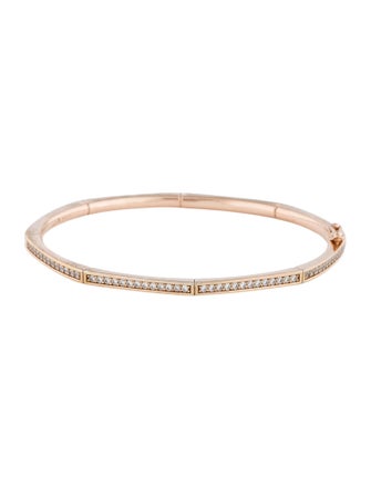 APM Monaco Crystal Bangle Bracelet
