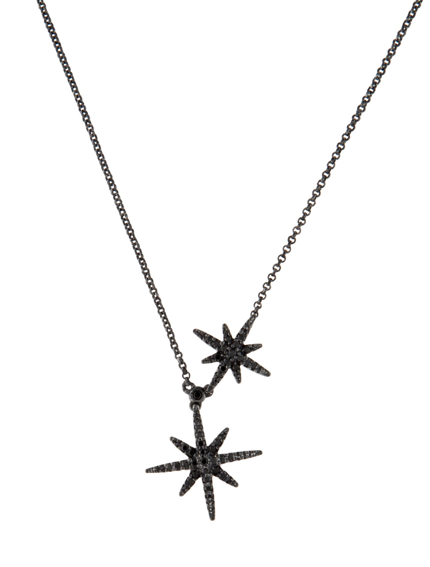 APM Monaco Crystal Doble Météorites Adjustable Necklace