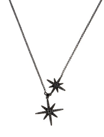 APM Monaco Crystal Doble Météorites Adjustable Necklace