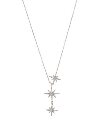 APM Monaco Cubic Zirconia Triple Meteorites Adjustable Pendant Necklace